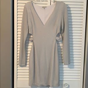 Form fitting dress white dress